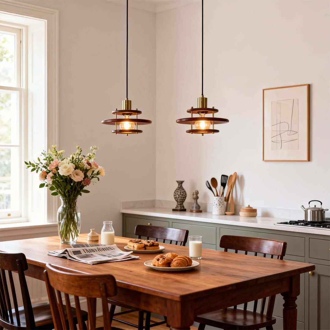 Varexi Pendant Light – American Creative Wood Vintage
