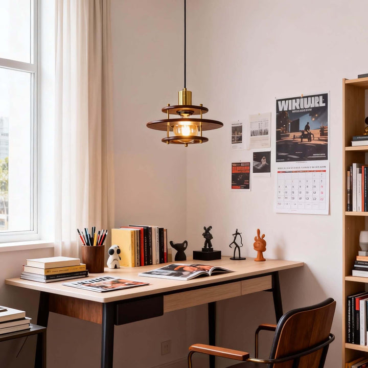 Varexi Pendant Light – American Creative Wood Vintage