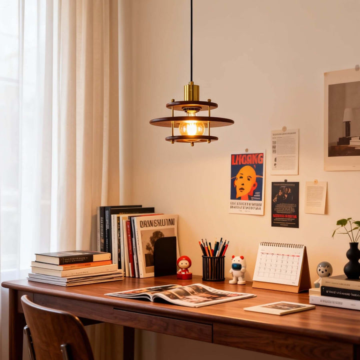 Varexi Pendant Light – American Creative Wood Vintage