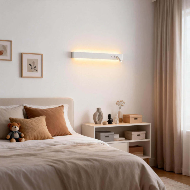 Sovix Wall Light - Modern Minimalist LED Sconce for Bedrooms