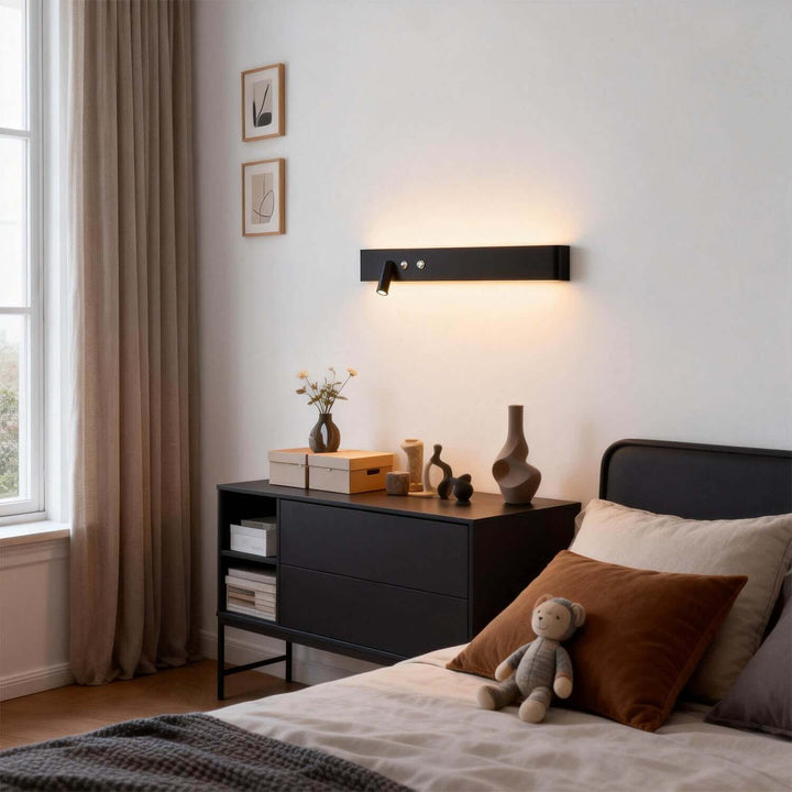 Sovix Wall Light - Modern Minimalist LED Sconce for Bedrooms