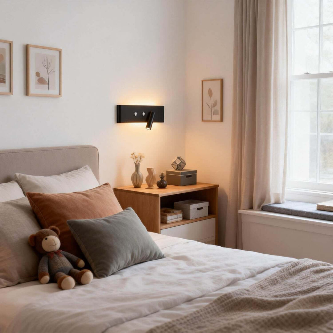 Sovix Wall Light - Modern Minimalist LED Sconce for Bedrooms