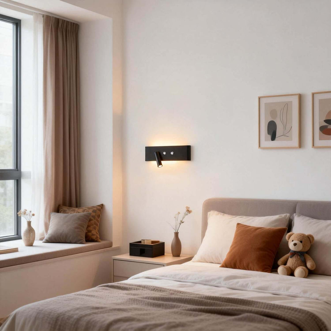 Sovix Wall Light - Modern Minimalist LED Sconce for Bedrooms