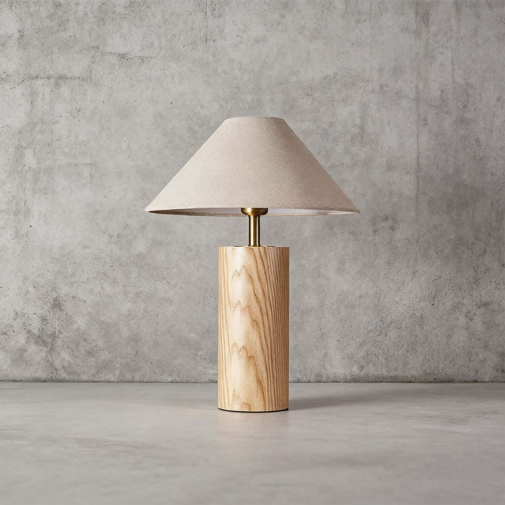 Velno Table Lamp – Vintage Table Lamp Handwoven Fabric
