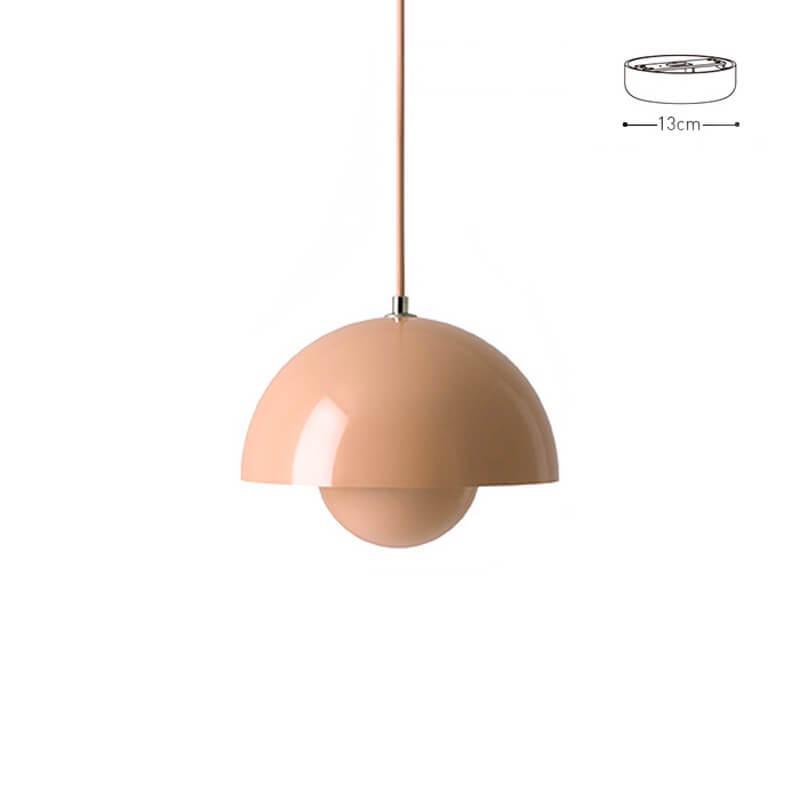 Flesh pink Flowerpot pendant lamp shown as a product card.