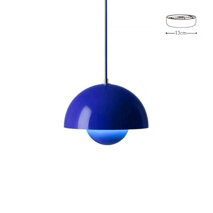 Klein blue Flowerpot pendant lamp shown as a product card.