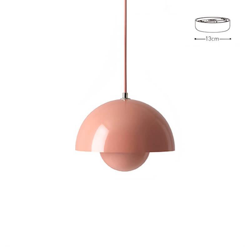 Lotus pink Flowerpot pendant lamp shown as a product card.