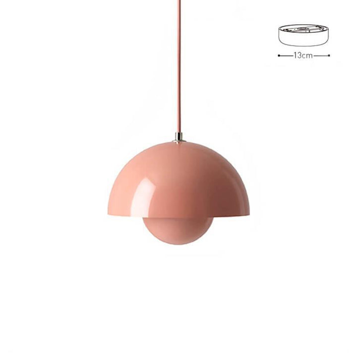 Lotus pink Flowerpot pendant lamp shown as a product card.