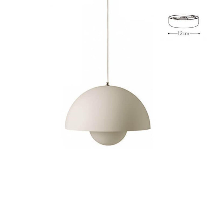 Matte beige Flowerpot pendant lamp shown as a product card.