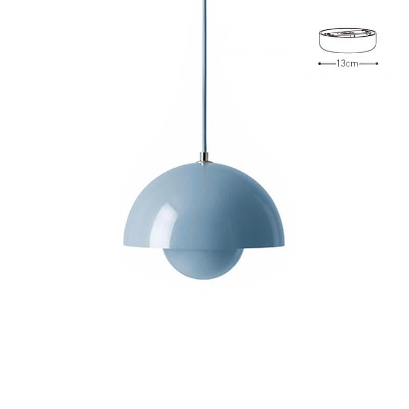 Sky blue Flowerpot pendant lamp shown as a product card.