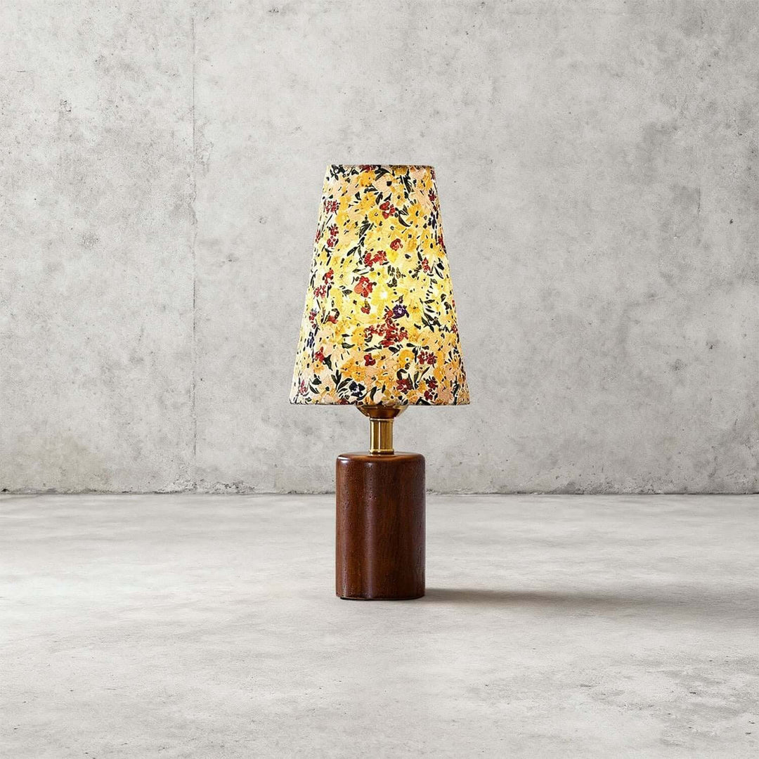 Voremi Table Lamp – Vintage Fabric Reading Table Lamp