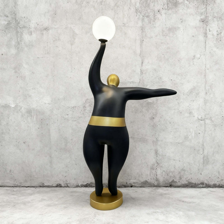 Vornelu Resin Sculpture Table Lamp – Artistic Decorative Light