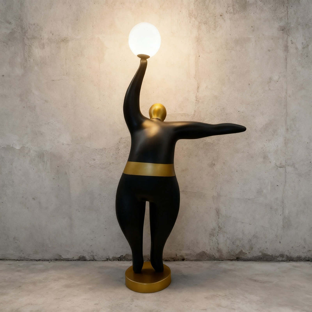 Vornelu Resin Sculpture Table Lamp – Artistic Decorative Light