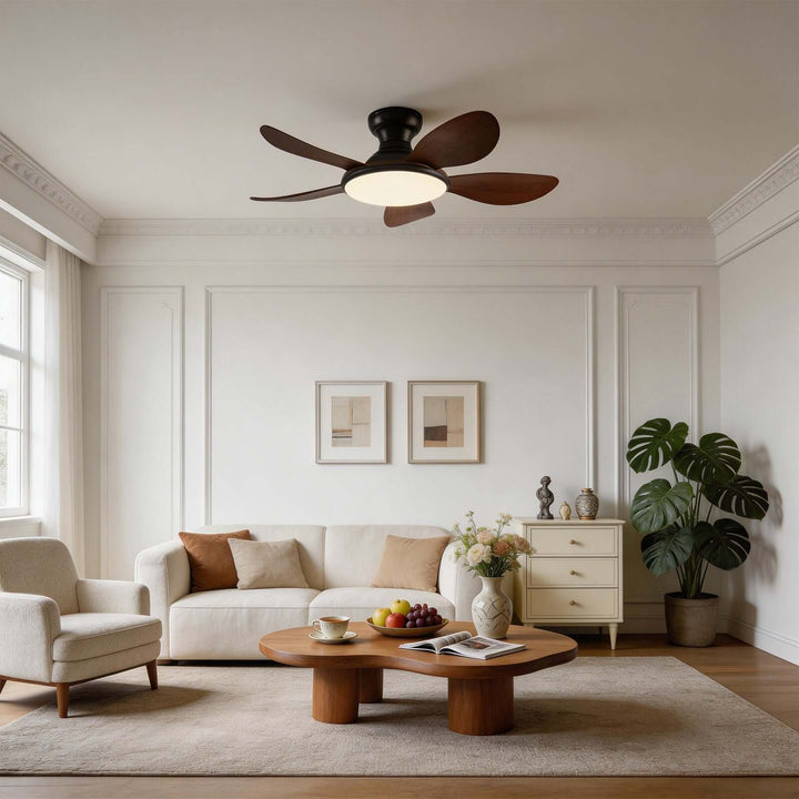 Vrenth Ceiling Fan Light - Stylish ABS Dining Room Light