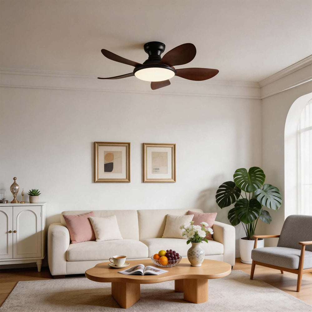 Vrenth Ceiling Fan Light - Stylish ABS Dining Room Light