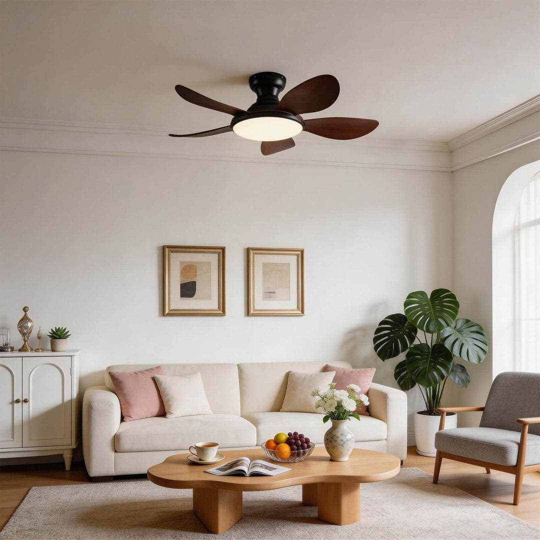 Vrenth Ceiling Fan Light - Stylish ABS Dining Room Light