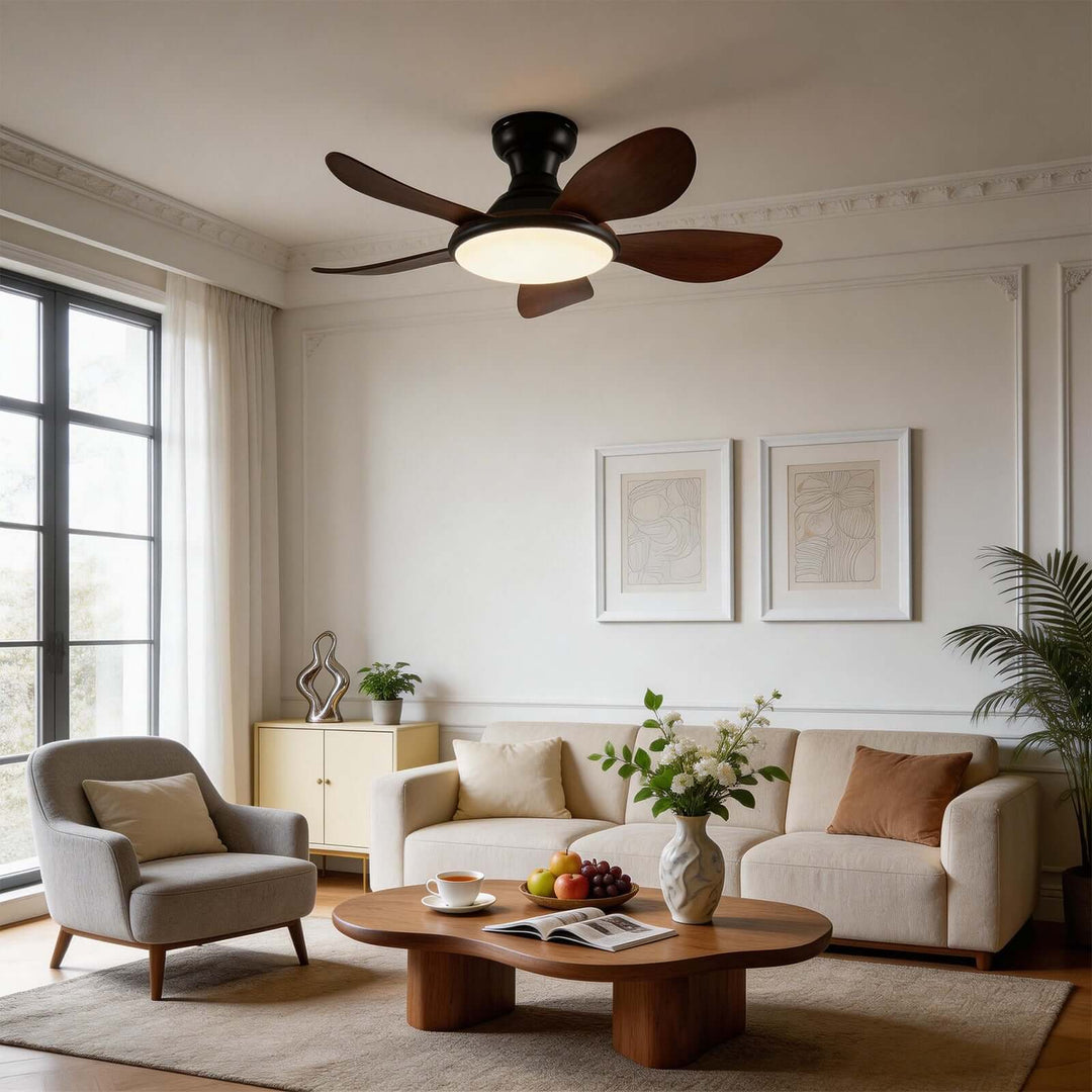 Vrenth Ceiling Fan Light - Stylish ABS Dining Room Light