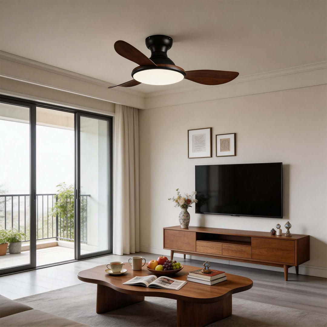 Vrenth Ceiling Fan Light - Stylish ABS Dining Room Light