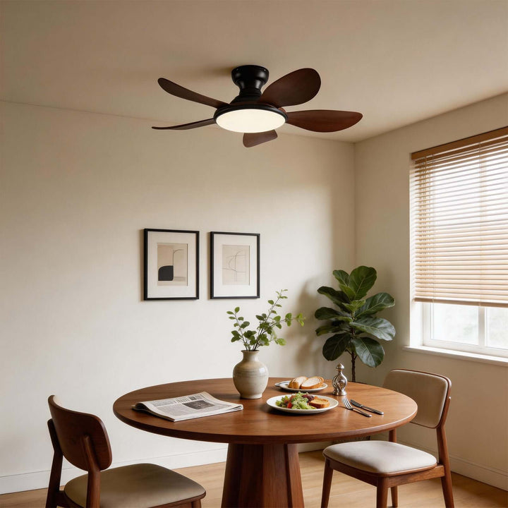 Vrenth Ceiling Fan Light - Stylish ABS Dining Room Light