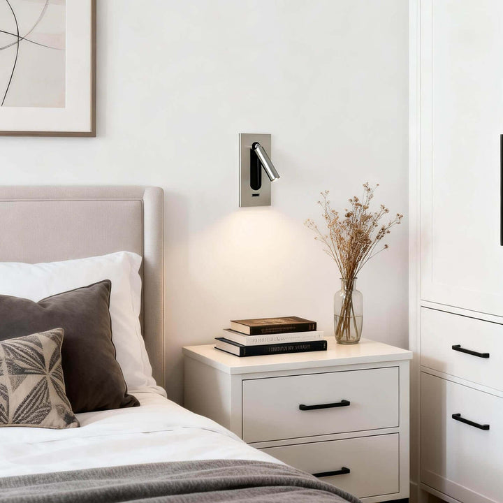 Vylor Wall Light – Modern Minimalist LED Bedside Reading Lamp