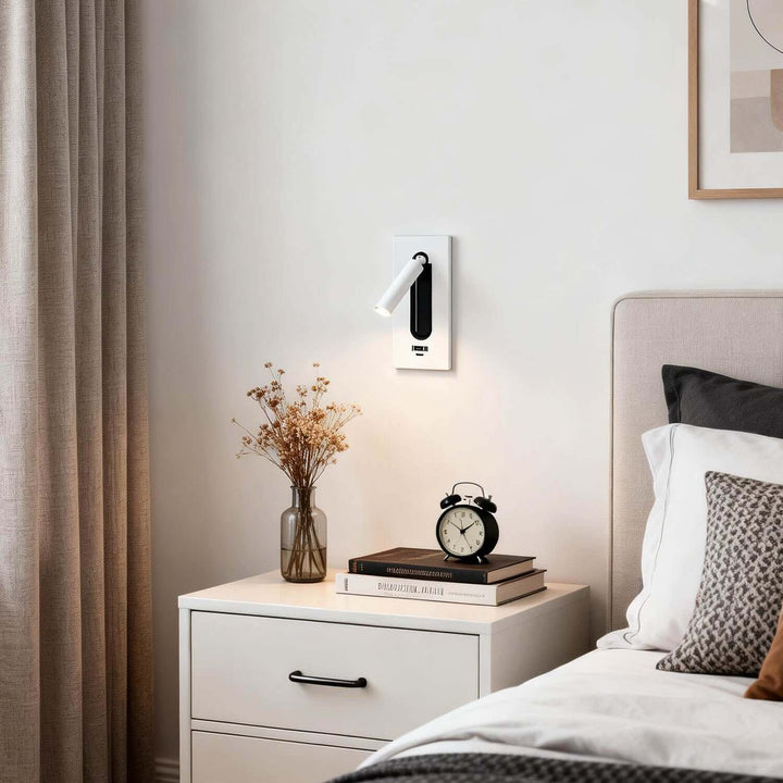 Vylor Wall Light – Modern Minimalist LED Bedside Reading Lamp