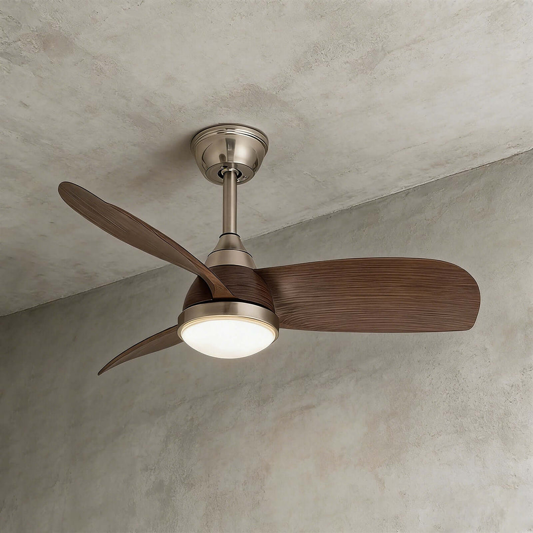 Wexil Ceiling Fan Light - Scandi Minimalist ABS Light