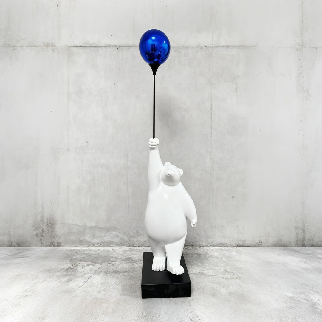 Tuvoro Balloon Bear Sculpture – Artistic Decorative Accent