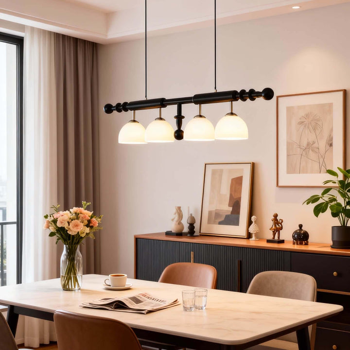 Havilo Chandelier – French Retro Lighting for Restaurants