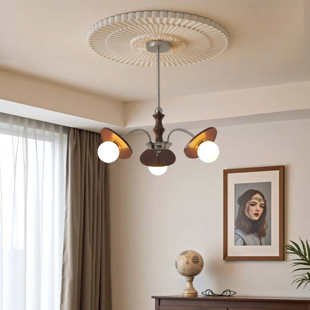 Moyen Chandelier – Nordic Minimalist Retro Living Room Lamp