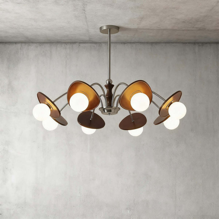Moyen Chandelier – Nordic Minimalist Retro Living Room Lamp