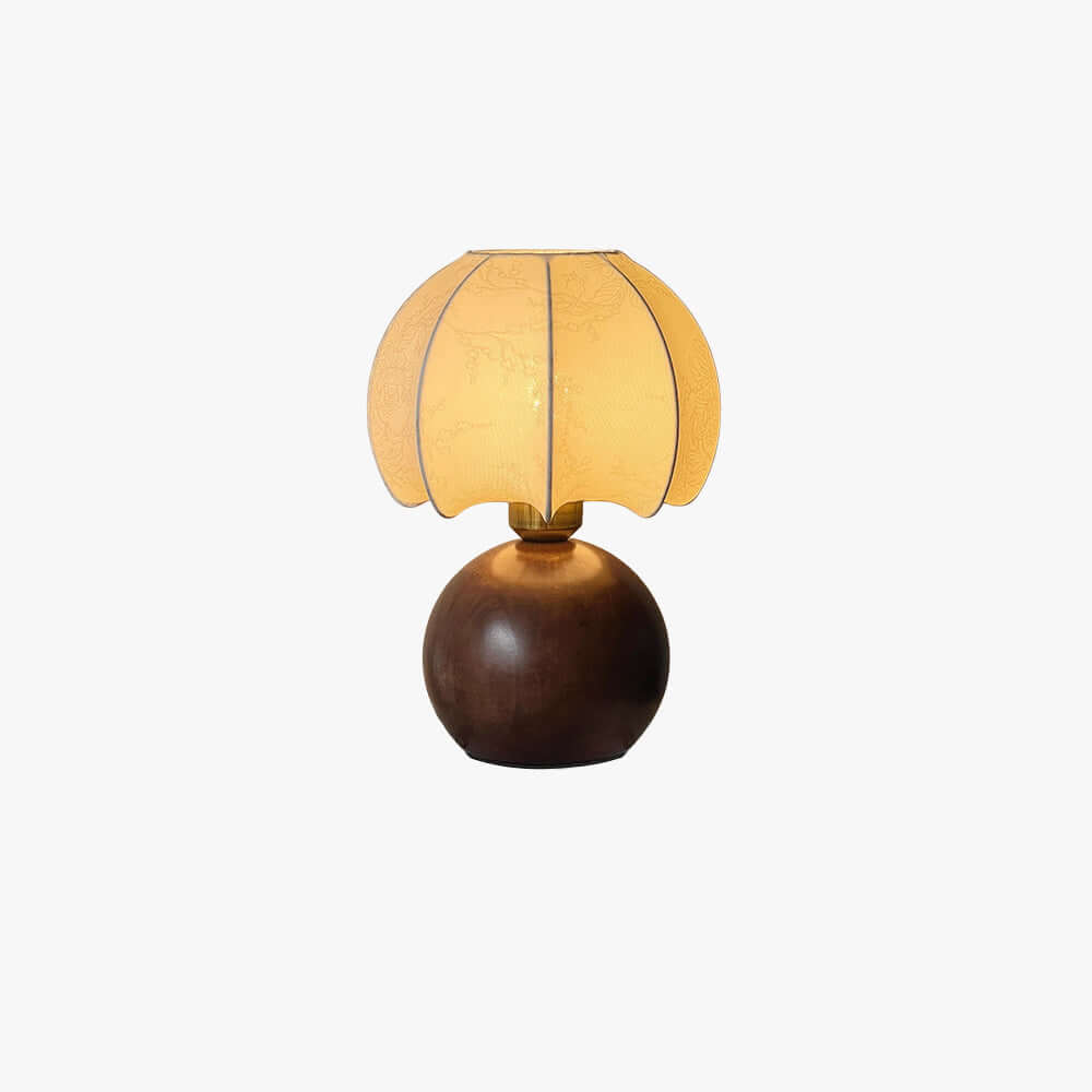 Heravi Table Lamp – French Retro Fabric Lamp for Living Room
