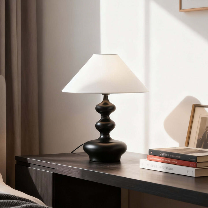 Sevien Table Lamp – French Style Creative Fabric Vintage Light