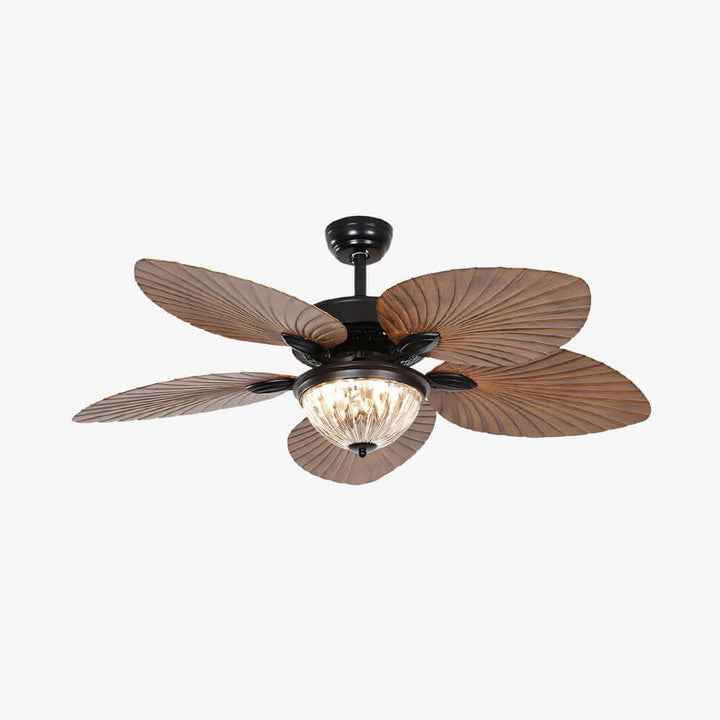 Xalcor Ceiling Fan Light | French Style Glass Light