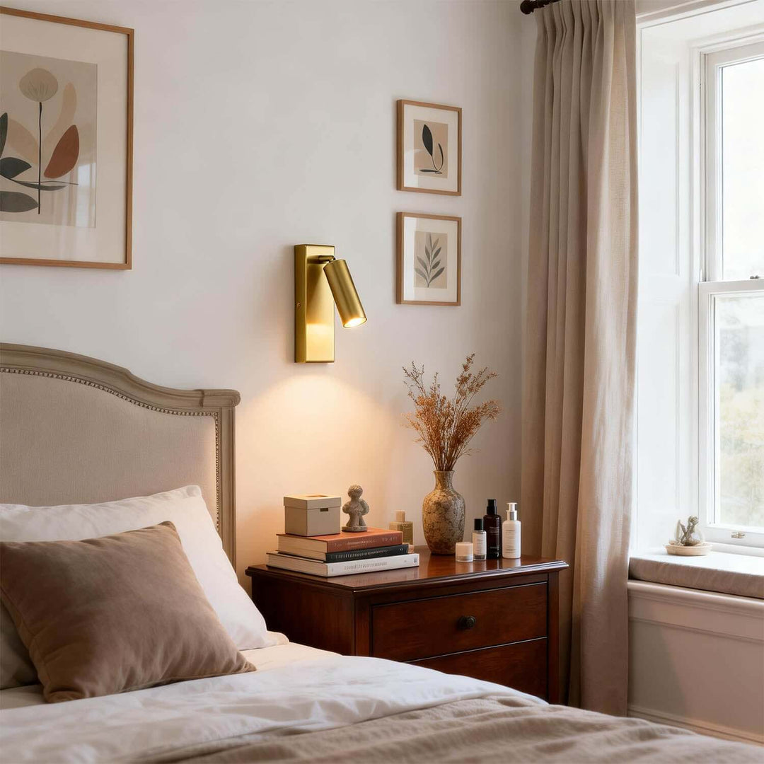 Xelto Wall Light | Modern Minimalist LED Bedside Reading Lamp