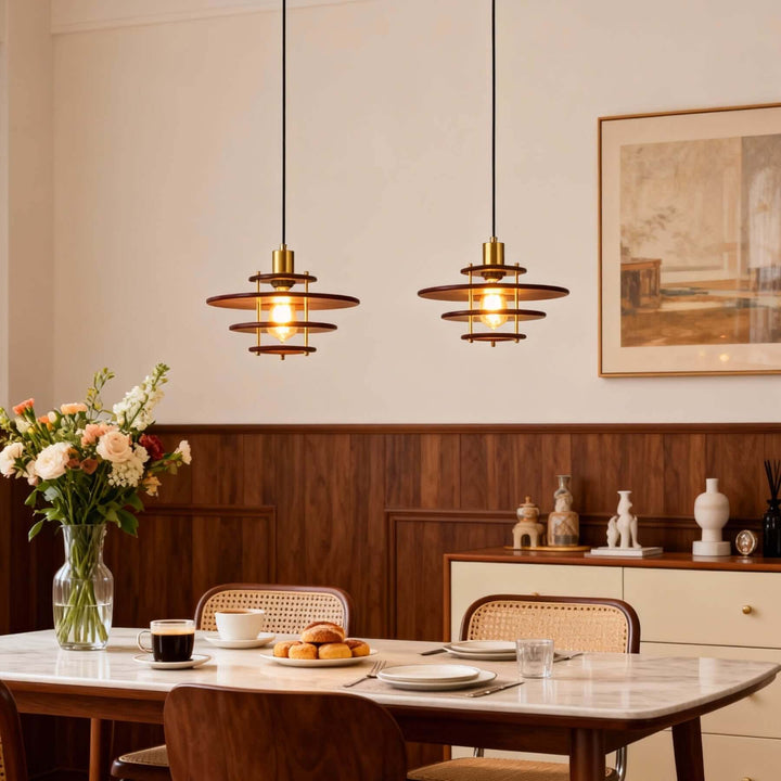 Xeruvo Pendant Light – French Retro Decorative Over Table