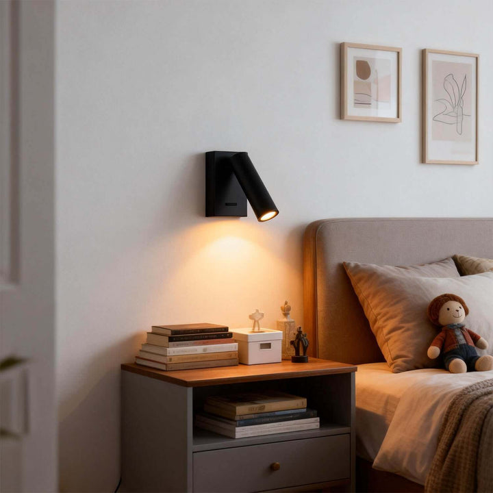 Xevon Wall Light | Modern American Minimalist LED Reading Lamp
