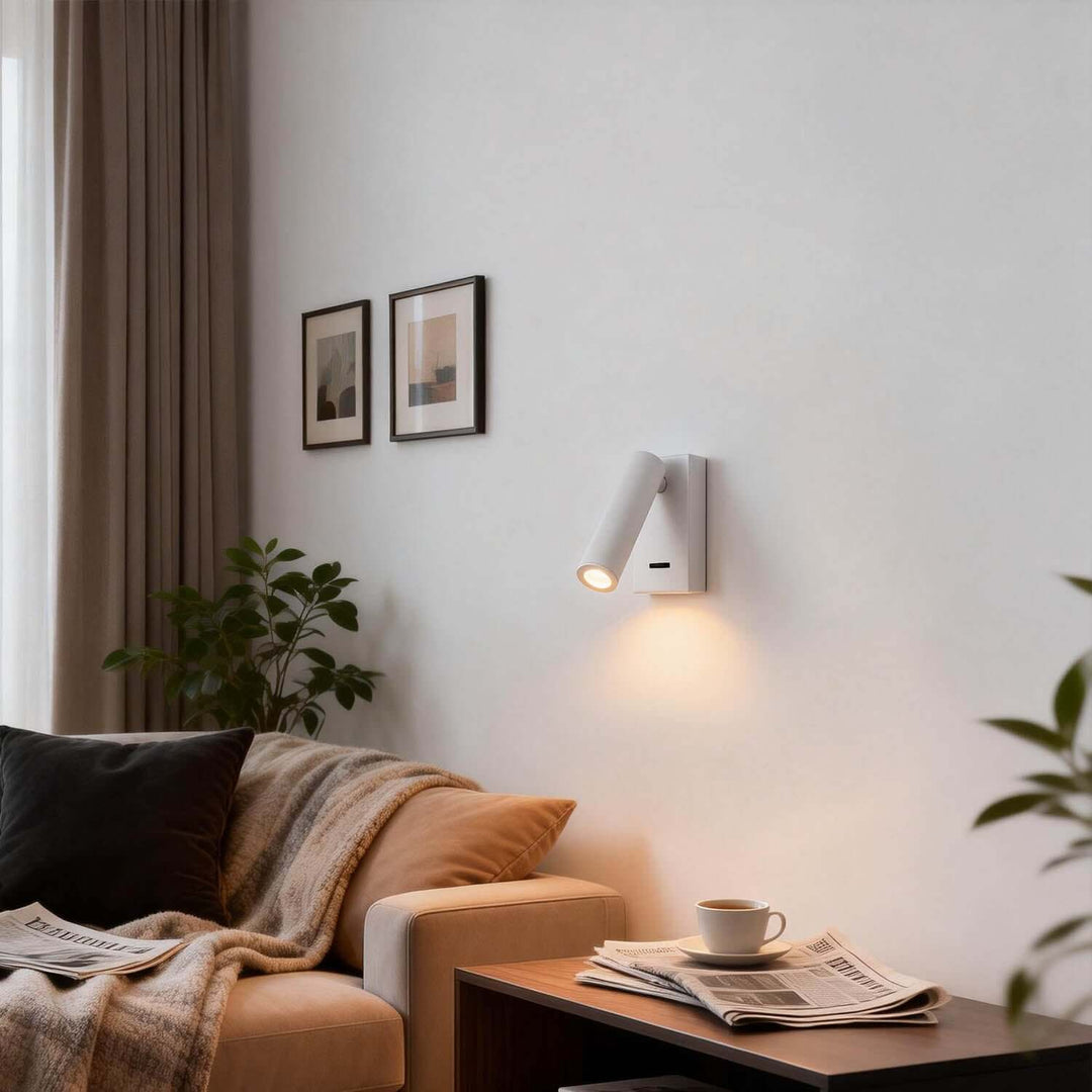 Xevon Wall Light | Modern American Minimalist LED Reading Lamp