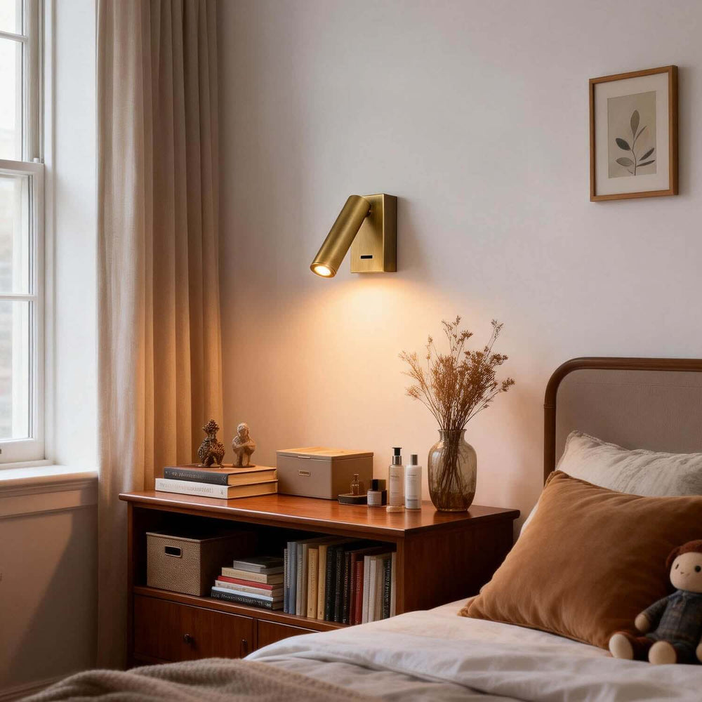 Xevon Wall Light | Modern American Minimalist LED Reading Lamp