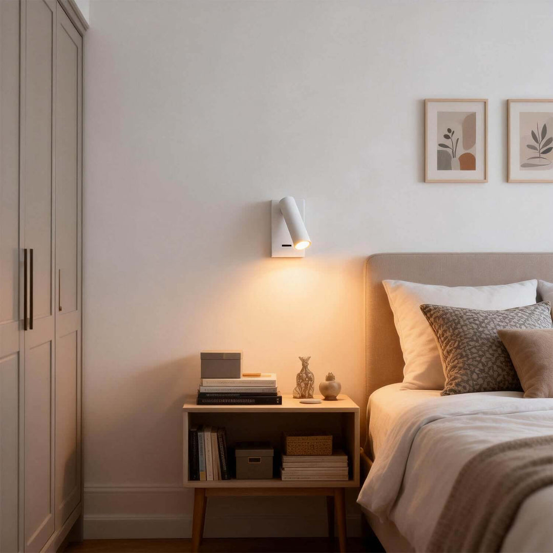 Xevon Wall Light | Modern American Minimalist LED Reading Lamp
