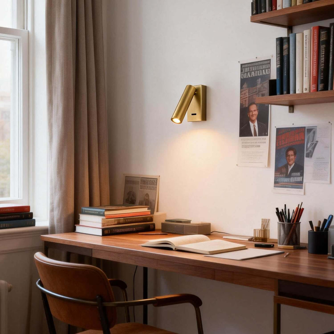 Xevon Wall Light | Modern American Minimalist LED Reading Lamp