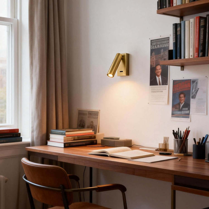 Xevon Wall Light | Modern American Minimalist LED Reading Lamp