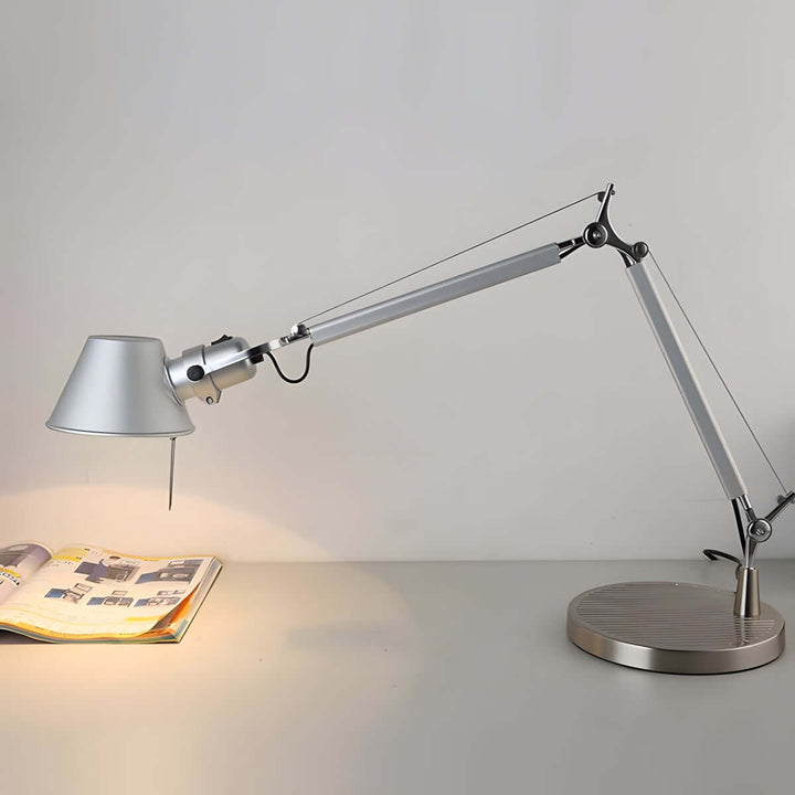 Xirula Table Lamp | Modern Industrial Style Swing Arm Reading Lamp