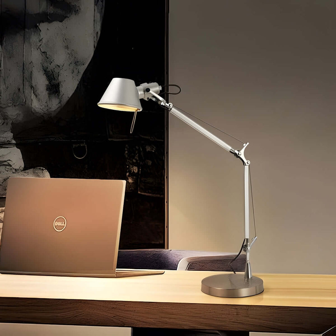 Xirula Table Lamp | Modern Industrial Style Swing Arm Reading Lamp