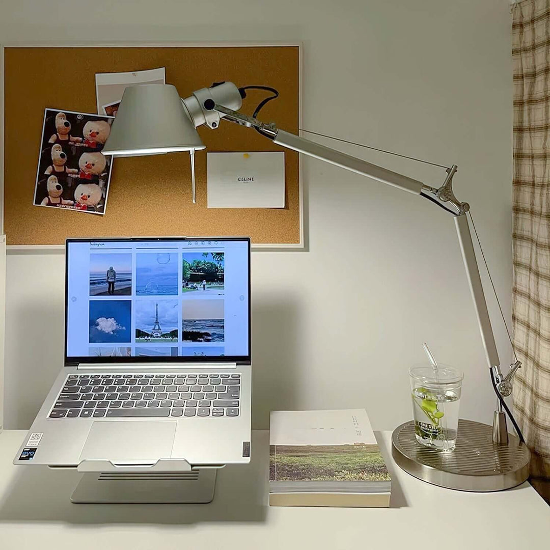 Xirula Table Lamp | Modern Industrial Style Swing Arm Reading Lamp