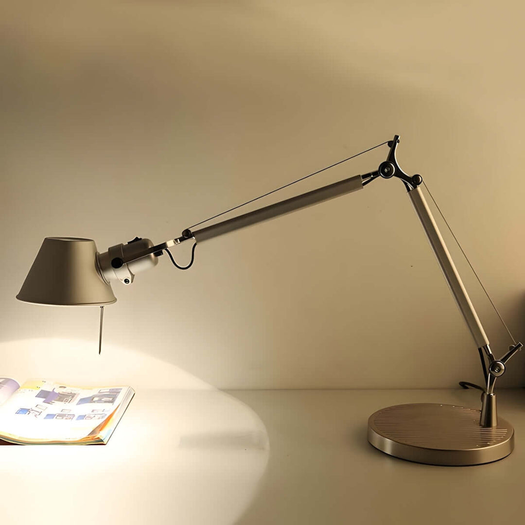Xirula Table Lamp | Modern Industrial Style Swing Arm Reading Lamp