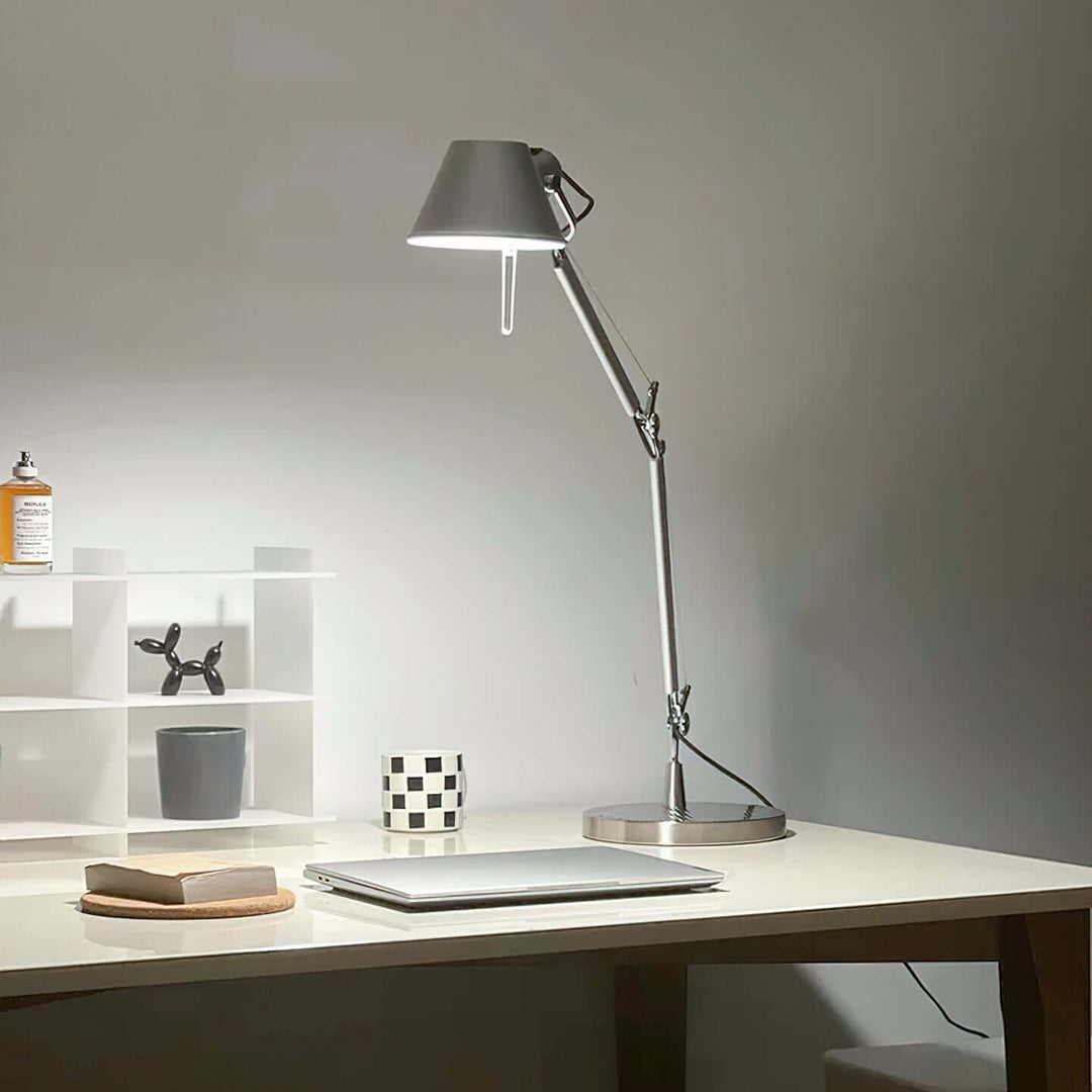 Xirula Table Lamp | Modern Industrial Style Swing Arm Reading Lamp