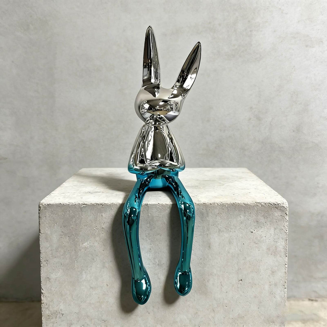 Xunelo Rabbit Sculpture – Living Room Decorative Ornament