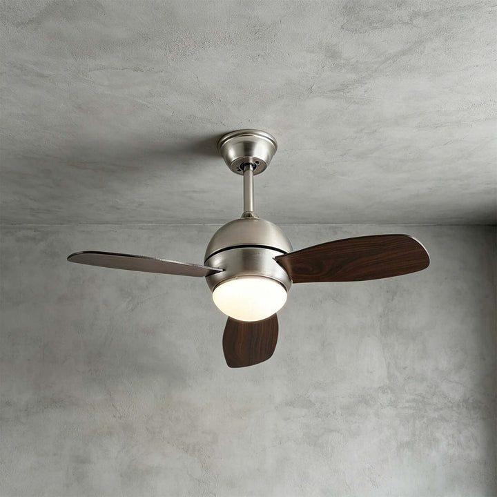 Xyloi Ceiling Fan Light | Modern French ABS Dining Light