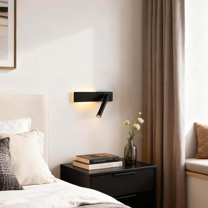 Xylora Wall Light – Modern Minimalist Bedside Sconce
