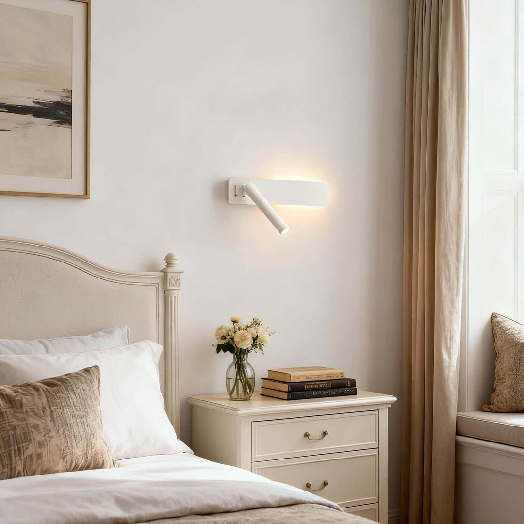 Xylora Wall Light – Modern Minimalist Bedside Sconce